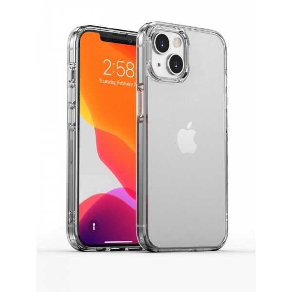 Чехол iPhone 14/13 6.1" Gurdini Alba Series with Magsafe Clear