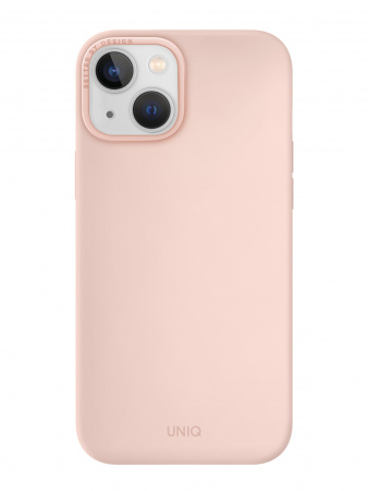 Uniq для iPhone 14 Plus чехол LINO Pink