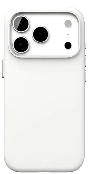 Чехол защитный VLP Aster Pro Case с MagSafe для iPhone 17 Pro, белый