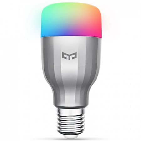 Лампа светодиодная Yeelight LED Bulb Color Silver YLDP02YL (GPX4002RT), E27, 9Вт
