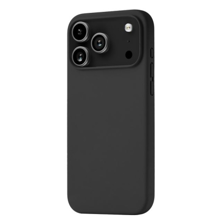 Чехол защитный uBear Touch Mag Case для iPhone 17 Pro Max, MagSafe, силикон, софт-тач, Черный