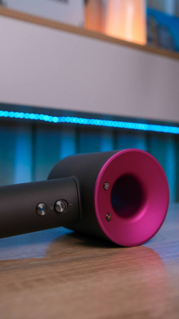 Фен Dyson SuperSonic HD07 (Iron/Fuchsia)