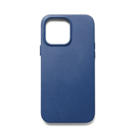 Чехол на iPhone 14 Plus Leather Case sky blue