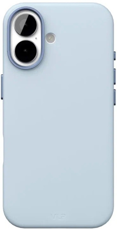Чехол защитный VLP Aster Pro Case с MagSafe для iPhone 17, голубой