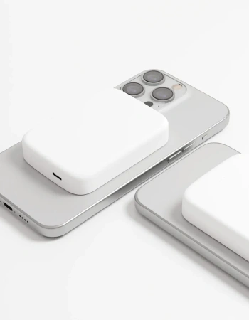 Аккумулятор внешний VLP Mag Energy 5000 mAh PD20W, USB-C, белый