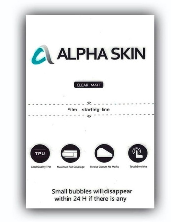 Пленка на смартфоны матовая Alpha-Skin Atomic Repair