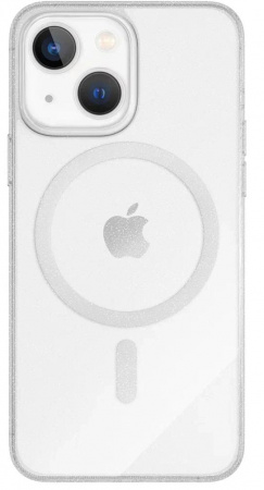 Чехол для iPhone 14 Plus vlp Stralight case MagSafe прозрачный