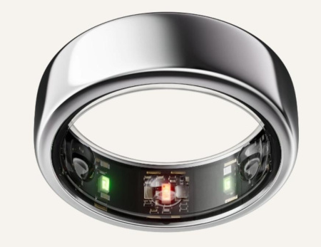 Умное кольцо Oura Ring Gen3 Horizon Silver US7