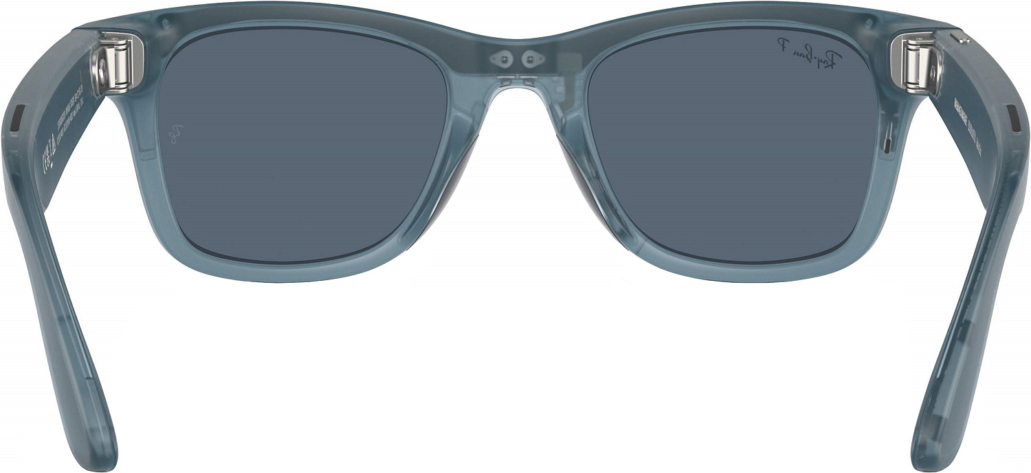 Умные очки Ray-Ban Meta Smart Glasses Wayfarer Sunglasses Dusty Blue