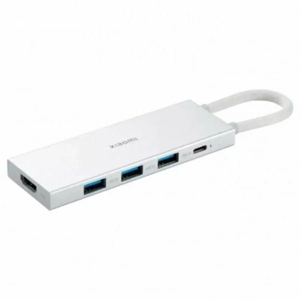 Переходник - Хаб Xiaomi 5 в 1 с USB Type-C USB3.0 HDMI 4K PD100W (XMDS05YM)