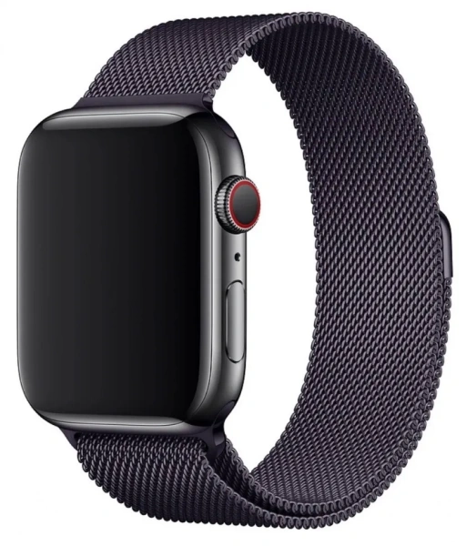 Ремешок Gurdini Milanese Loop Apple Watch 42mm/44mm Gray