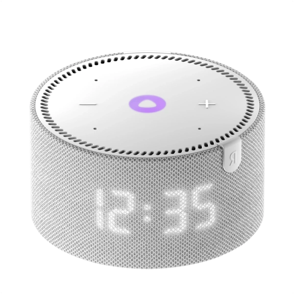 Яндекс Станция Мини 2 с часами Белая