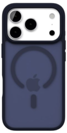 Чехол защитный VLP LITE Bloom Case с MagSafe для iPhone 17 ProMax, темно-синий