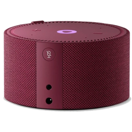 Яндекс Станция Мини 2 с часами Красная