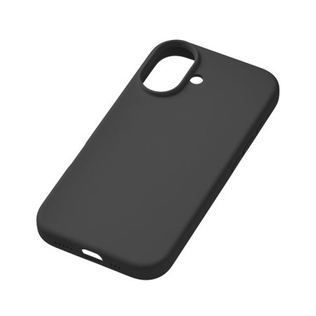 Чехол защитный uBear Touch Mag Case для iPhone 17, MagSafe, силикон, софт-тач, Черный