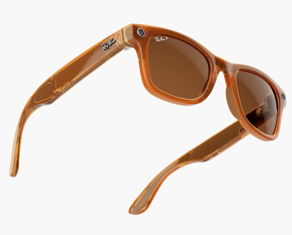 Умные очки Ray-Ban Meta Smart Glasses Wayfarer Shiny Caramel/Polar Brown