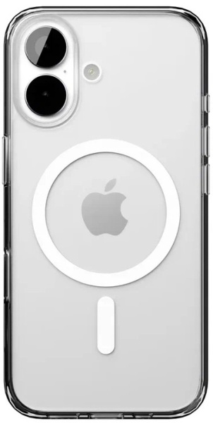 Чехол защитный VLP Puro Case с MagSafe для iPhone 17, прозрачный