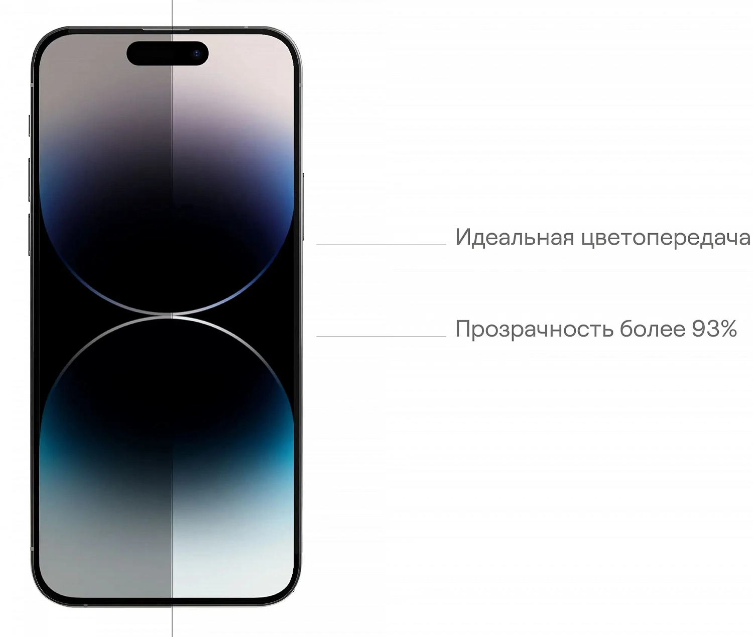 Стекло защитное uBear Extreme Nano Shield для iPhone 14 Pro Max, с аппликатором Easy App, алюмосиликатное