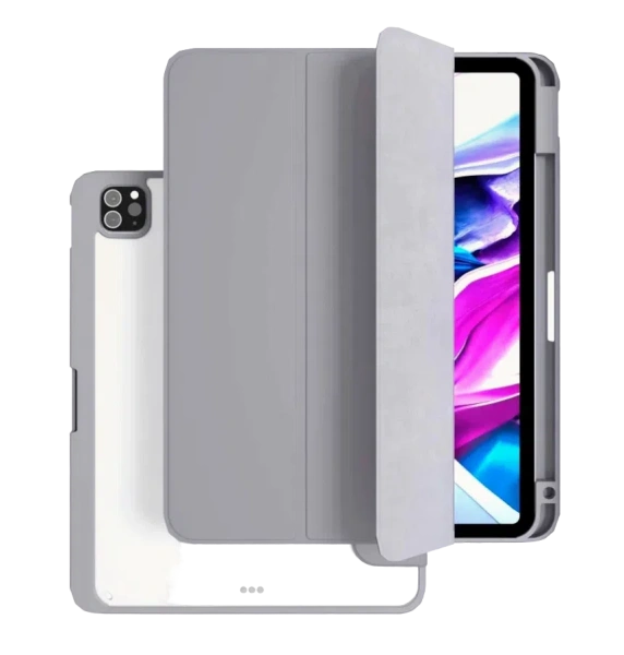 Чехол защитный VLP Split Folio для iPad Pro M4 (11''), серый