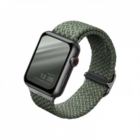 Ремешок Uniq для Apple Watch 41/40/38 mm ASPEN Strap Braided Green