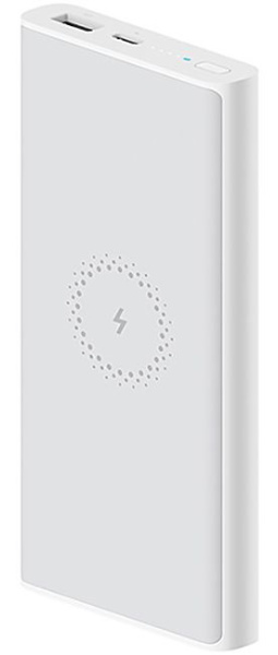 Портативный аккумулятор Xiaomi Wireless Powerbank Youth version 10000mAh WPB15PDZM White