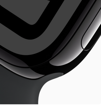 Apple Watch S10, 46 mm, корпус из алюминия цвета черный оникс, спортивный ремешок черного цвета