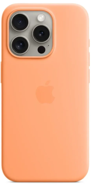 Чехол накладка для iPhone 15 Pro 6.1" Silicone Case with Magsafe
