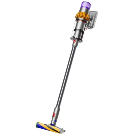 Вертикальный пылесос Dyson V12 Detected Slim Absolute (SV30), Yellow/Nickel