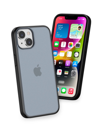 Чехол накладка iPhone 15 Plus 6.7" Gurdini Shockproof Case Black