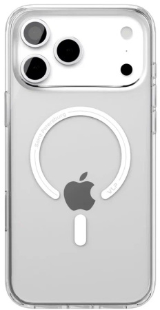 Чехол защитный VLP Puro Case с MagSafe для iPhone 17 ProMax, прозрачный