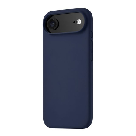 Чехол защитный uBear Touch Mag Case для iPhone 17 Air, MagSafe, силикон, софт-тач, Темно-синий