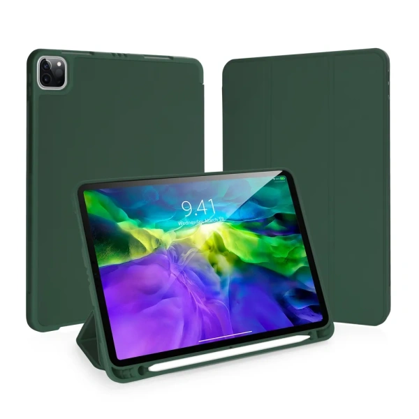 Чехол книжка для iPad 10 (10,9") Gurdini Milano Series  Pine Green