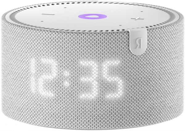 Яндекс Станция Мини 2 с часами Белая