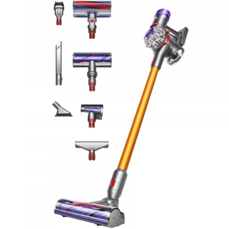 Вертикальный пылесос Dyson V8 Absolute (SV25), Silver/Yellow
