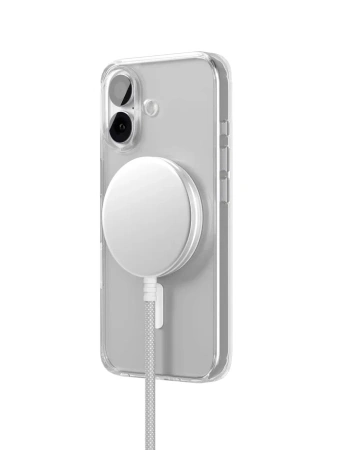 Чехол защитный VLP Puro Case с MagSafe для iPhone 17, прозрачный