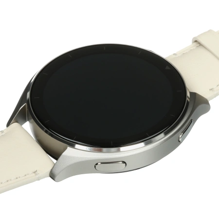 Смарт-часы Xiaomi Watch 2 с кожаным ремешком бежевого цвета