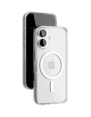 Чехол защитный VLP Puro Case с MagSafe для iPhone 17, прозрачный