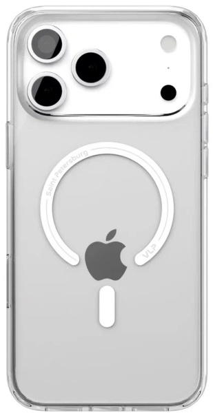 Чехол защитный VLP Puro Case с MagSafe для iPhone 17 ProMax, прозрачный