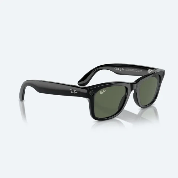 Умные очки Ray-Ban Meta Smart Glasses Wayfarer Shiny Black/G15 Green