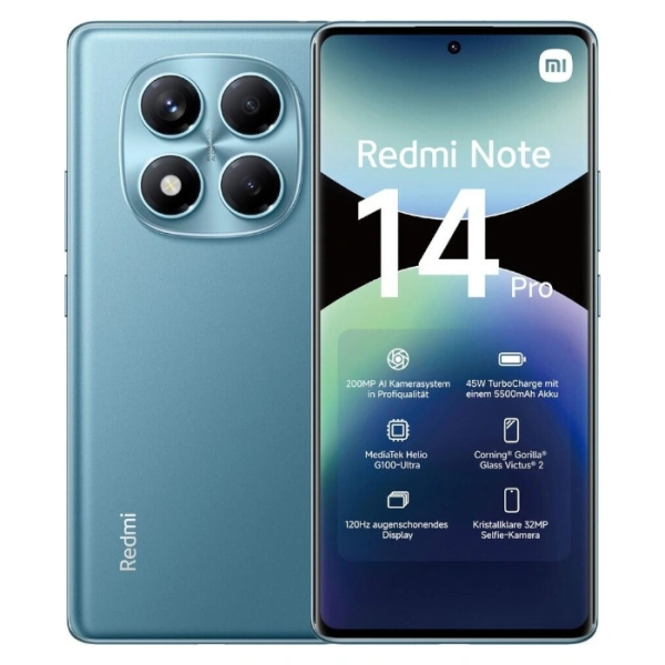 Xiaomi Redmi Note 14 Pro 12/512Gb Ocean Blue